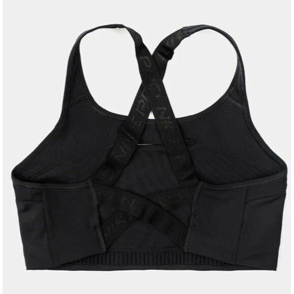 Nike x Megan Thee Stallion Medium-Support Non-Padded Black Sports Bra Size XS - Picture 2 of 11